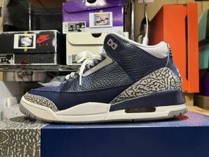 Nike Air Jordan 3 Midnight Navy 29cm ミッドナイトネイビー