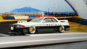 1/64 ミニカー INNO64 神奈川県警 スカイライン GTR パトロールカー 改 R32 GTR パトカー BNR32 MINIGT INNO64 BBS RS 風 深リムホイール