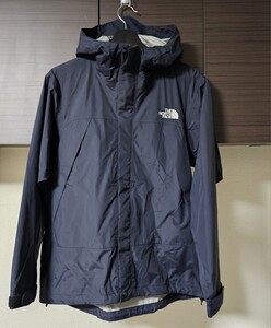 美品　正規品 THE NORTH FACE ノースフェイス ドットシェル　マウンテンパーカーS　ネイビー