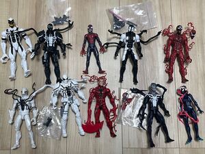 マーベルレジェンド 大量　セット　まとめ　ヴェノム　エージェントヴェノム　アンチヴェノム　カーネイジ　スパイダーマン