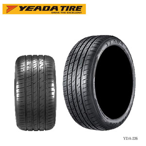 送料無料 イエダタイヤ 夏 サマータイヤ YEDATIRE YDA-226 ワイディーエー ニーニーロク 225/50ZR17 98W XL 【2本セット 新品】