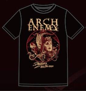 即決! 公式! ARCH ENEMY JAPAN TOUR 2023 “DECEIVERS” ☆ ツアーTシャツ XXLサイズ 新品 / アーチ エネミー