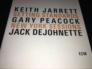 廃盤 3CD キース・ジャレット セッティング・スタンダーズ Vol.1 2 チェンジズ Keith Jarrett Setting Standards ECM