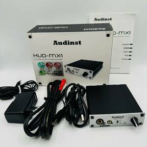 【極美品】Audinst HUD-mx1 USB-DAC ヘッドホンアンプ