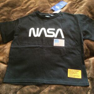 ＮＡＳＡ　キッズ半袖Ｔシャツ　ブラック　サイズ100