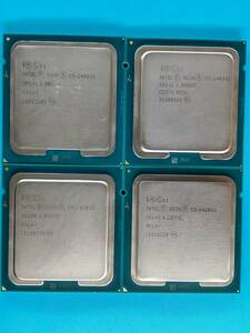 Intel Xeon E5-1410V2 2403V2 2403V2 2420V2 4個セット 動作未確認※動作品から抜き取り 85750101003