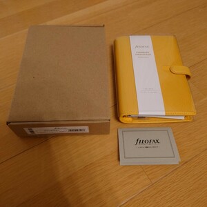 FILOFAX　フィンスバリー　バイブル　マスタード　ファイロファックス　未使用品