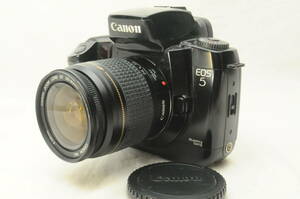 【美品・動作良好】CANON EOS 5+CANON 28-80mm 3.5-5.6 Ⅳ★ シャッター・フラッシュOK★