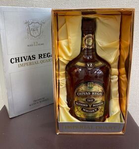 ◎（商品説明必読）【未開栓】 CHIVAS REGAL 12年 シーバスリーガル ウイスキー 古酒 1140ml 43% 