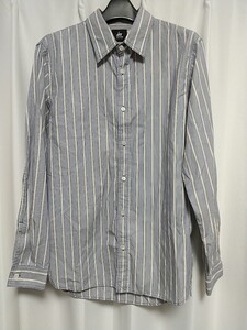 RED EAR ストライプ 長袖シャツ Ｍサイズ レッドイヤー MADE IN JAPAN 日本製 Paul Smith ポールスミス メンズ 古着 中古 shirt 