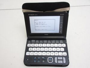 Q539-N39-535◎ CASIO カシオ 電子辞書 XD-K6100 EX-word ジャンク 現状品1◎