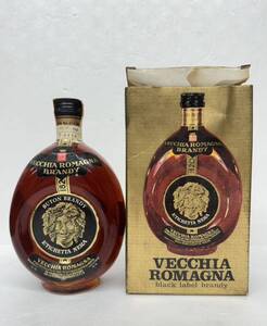 ブランデー特級 Vecchia Romagna Etichetta Nera Buton Brandy オールドボトルレトロ 750ml 40% 古酒未開栓