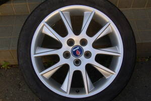 SAAB/サーブ/17インチ/純正/BBS/POTENZA_RE003/225/45R17/4本セット