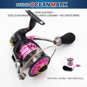 20’ステラSW18000HG NO LIMITS カスタム！限定カラー！　左モデル　新品　SHIMANO STELLA SW18000HG