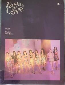 TWICE Taste of Love開封済み(紺ジャケ)