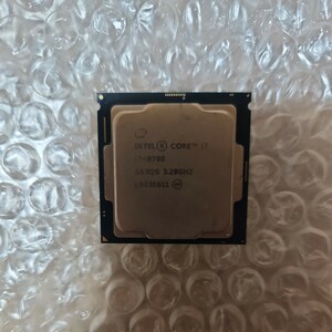 Intel Core i7-8700 LGA1151動作品CPU