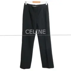 美品 CELINE トリオンフ ストレート パンツ スラックス