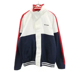 トミーヒルフィガー トラックジャケット L ホワイト 他 TOMMY HILFIGER 裏メッシュ メンズ