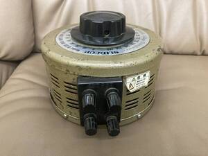 スライダック　MODEL B-10S　変圧器　中古　現状品☆