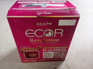 ★即決★即納 GSユアサ M-42/55B20L ECO R レボリューション アイドリングストップ車 YUASA N-BOX N-WAGON タント スペーシア TANT 等