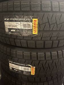 PIRELLI ICE ASIMMETRICO Plus ピレリ アイス アシンメトリコ プラス 215/45R17 4本 室内保管 スタッドレス