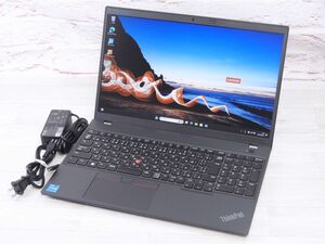 Sランク ThinkPad Lenovo L15 GEN3 第12世代 i5 1235U NVMe256GB メモリ8GB FHD液晶 Webカメラ Win11