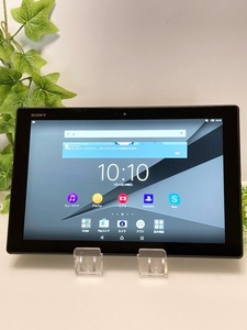 Xperia Z4 Tablet Wi-Fiモデル★ SGP712JP ブラック★ 10.1インチ タブレット SO-05G同型 3GB/32GB★中古 A6586