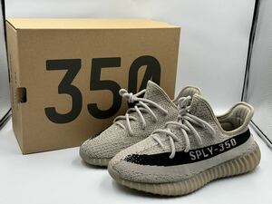 極美品 adidas yeezy 350 v2 スニーカー HP7870 国内正規 アディダス 25.5 スレート slate ローカットスニーカー LOW イージー 希少