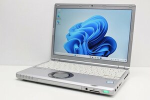 1円スタート ノートパソコン Windows11 Panasonic レッツノート CF-SZ6 第7世代 Core i5 SSD256GB メモリ8GB 12.1 Windows10 カメラ