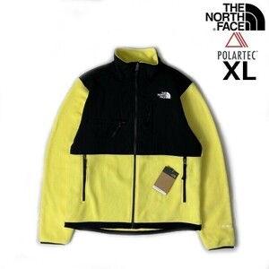 1円～!売切!【正規新品】THE NORTH FACE◆DENALI JACKET フリース デナリ US限定 厚手 上質 ポーラテック アウトドア(XL)黄 181024-15