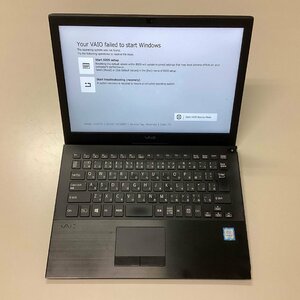 【ジャンク】 VAIO VJS131C11N 第6世代 Core i3 6100U 2.3GHz 4GB SSD 128GB Bluetooth カメラ OS無し ノートパソコン I220