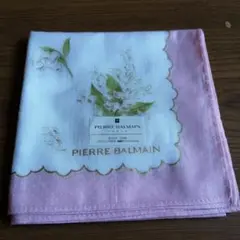 PIERRE BALMAIN 花柄ハンカチ