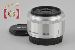 【中古】Nikon ニコン 1 NIKKOR 18.5mm f/1.8 シルバー