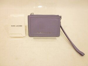 MARC JACOBS/マーク ジェイコブス パスケース 財布 キーリング ララグメントケース レディース パープル