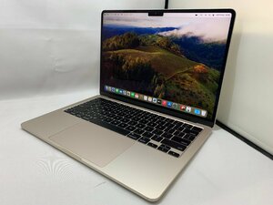 １円スタート！！Apple MacBook Air A2681 (M2,2022) 外国語キーボード スターライト [Nmc]