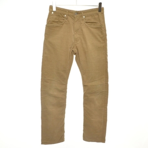 〇262932 nonnative ノンネイティブ 〇コーデュロイパンツ DWELLER 5P JEANS TIGHT FIT NN-P2116 サイズ0 メンズ ベージュ 無地