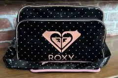 ROXY ドット柄 バレーボール用バッグ 中型