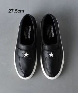 27.5cm CONVERSE ADDICT ONE STAR LOAFER LEATHER コンバース アディクト ワンスター ローファー レザー suede