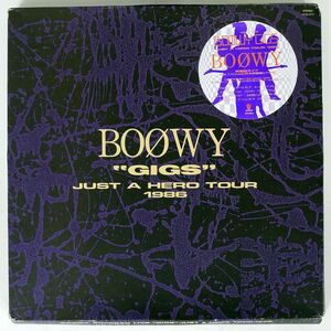 BOOWY/GIGS JUST A HERO TOUR 1986/EASTWORLD CA361279 CD