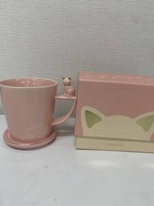 ★T）未使用品　Francfranc　猫マグカップ　フランフラン　♪♪