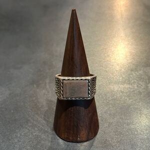 SILVER925 SQUARE DESIGN RING/シルバー/リング