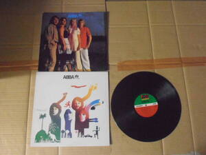 LP ABBA 「THE ALBUM」 輸入盤 SD19164 盤両面に軽いかすり傷 ジャケットに微かな汚れと爪痕？と背に小さなシワと天地背に微かな擦れと