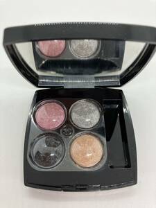 【3782】化粧品「CHANEL LES 4 OMBRES　95 SPARKLING SAINTS」シャネル　アイシャドウ　４色　残量多め　チップなし　コスメ