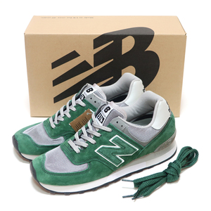 海外限定☆NEW BALANCE OU576GGK US7.5 25.5cm GREEN/GRAY SUEDE MADE IN UK M576 ENGLAND ニューバランス 576 スウェード グリーン UK製