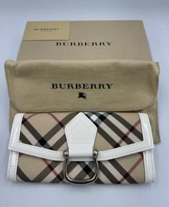 BURBERRY バーバリー　長財布　ノバチェック