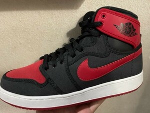 US10 28cm NIKE AIR JORDAN 1 KO AJKO HIGH OG AJ1 ナイキ エアジョーダン1 ブルズ スニーカー 638471-001 BREDブレッド