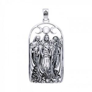 PeterStone: Triple Goddess Pendant SV925