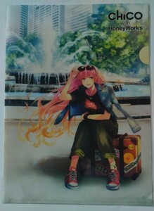 CHiCO with HoneyWorks オリジナルA4クリアファイル☆CD ヒカリ証明論 アニメイト先着購入特典