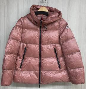 MONCLER モンクレール SERITTE ダウンジャケット ショートダウン [F20931A20000C0151] ピンク系 DOUDOUNE LEGERE レディース [表記サイズ0]