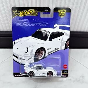 もうないよ！ 日本未発売 貴重な1台 HW ホットウィール HotWheels ポルシェ RWB PORSCHE 930 Silhouettes White 白 中井啓 RAUH-Welt